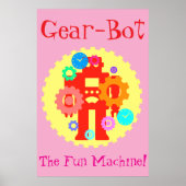 Gear Robot Poster (Vorne)