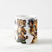 Gearbound Helden Tiger Kaffeetasse (Mittel)