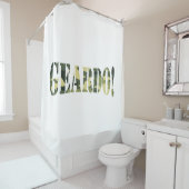 GEARDO! CAMOUFLAGE DUSCHVORHANG (Beispiel)