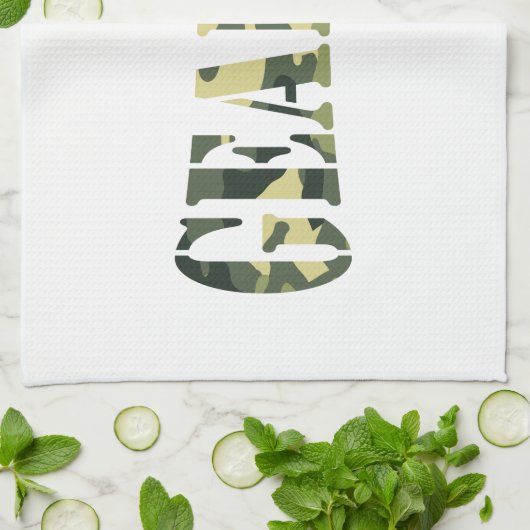 GEARDO! CAMOUFLAGE GESCHIRRTUCH (Gefaltet)