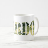 GEARDO! CAMOUFLAGE KAFFEETASSE (VorderseiteRechts)