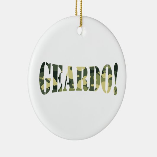 GEARDO! CAMOUFLAGE KERAMIK ORNAMENT (Rechts)