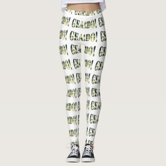 GEARDO! CAMOUFLAGE LEGGINGS (Vorderseite)