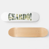 GEARDO! CAMOUFLAGE SKATEBOARD (Horizontal)