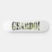 GEARDO! CAMOUFLAGE SKATEBOARD (Horizontal)
