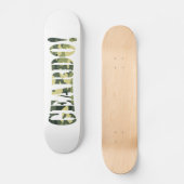 GEARDO! CAMOUFLAGE SKATEBOARD (Vorderseite)