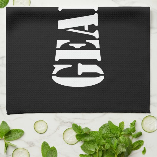 GEARDO! GESCHIRRTUCH (Gefaltet)