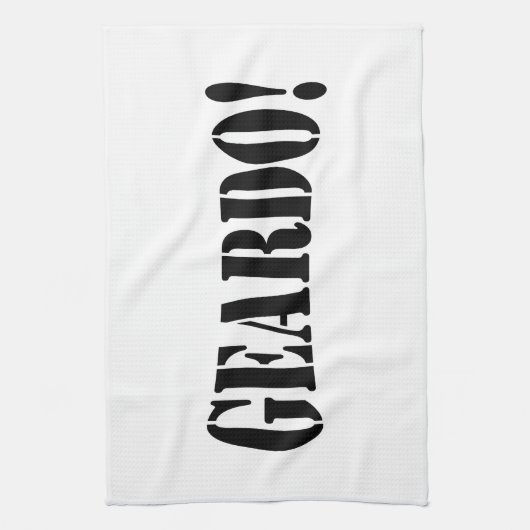 GEARDO! GESCHIRRTUCH (Vertikal)