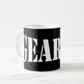 GEARDO! KAFFEETASSE (Vorderseite Links)