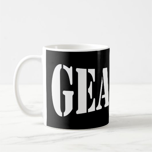 GEARDO! KAFFEETASSE (Links)