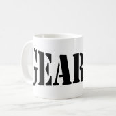 GEARDO! KAFFEETASSE (Vorderseite Links)