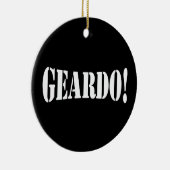 GEARDO! KERAMIK ORNAMENT (Rechts)