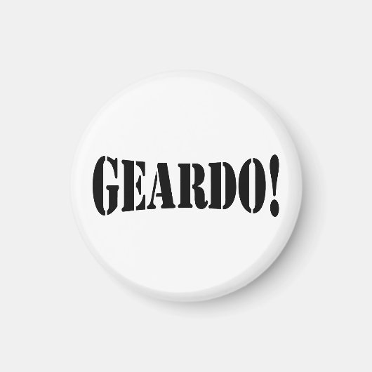 GEARDO! MAGNET (Vorne)