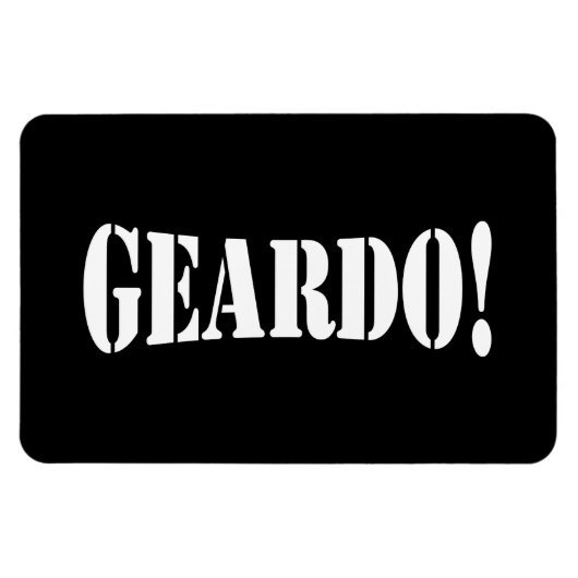 GEARDO! MAGNET (Horizontal)
