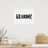 GEARDO! POSTER (Küche)