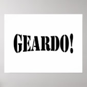 GEARDO! POSTER (Vorne)