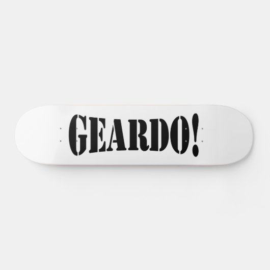 GEARDO! SKATEBOARD (Horizontal)