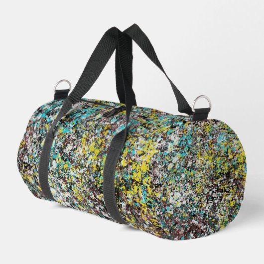 Geared Toward Abstract Art Design Lover Duffle Bag (Linke Seite)