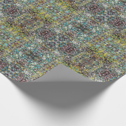 Geared Toward Abstract Art Design Lover Geschenkpapier (Ecke)