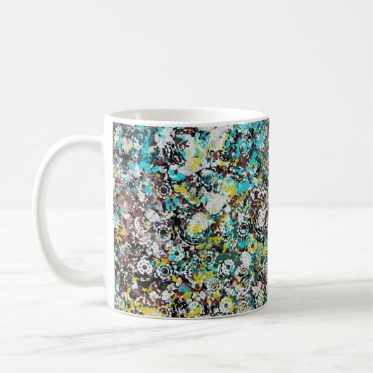 Geared Toward Abstract Art Design Lover  Kaffeetasse (Links)