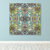 Geared Toward Abstract Art Design Lover Leinwanddruck (Insitu (Holzboden))