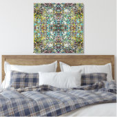 Geared Toward Abstract Art Design Lover Leinwanddruck (Insitu (Schlafzimmer))