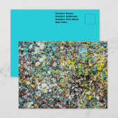 Geared Toward Abstract Art Design Lover Postkarte (Vorne/Hinten)