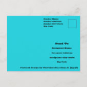 Geared Toward Abstract Art Design Lover Postkarte (Rückseite)