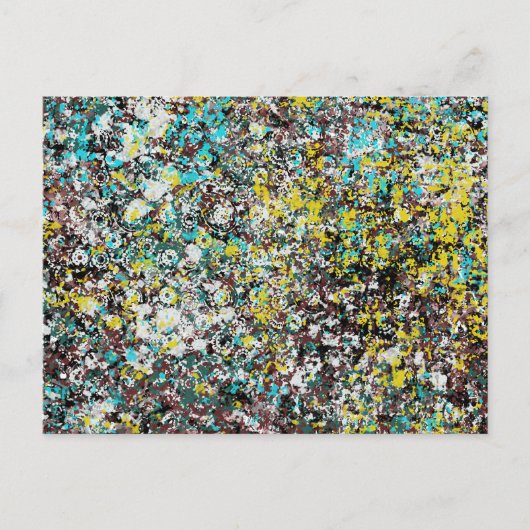 Geared Toward Abstract Art Design Lover Postkarte (Vorderseite)