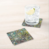 Geared Toward Abstract Art Design Lover  Rechteckiger Pappuntersetzer (Vor Ort)