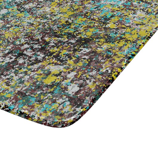Geared Toward Abstract Art Design Lover Schneidebrett (Ecke)