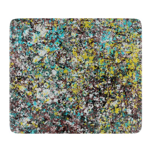 Geared Toward Abstract Art Design Lover  Schneidebrett (Vorderseite)