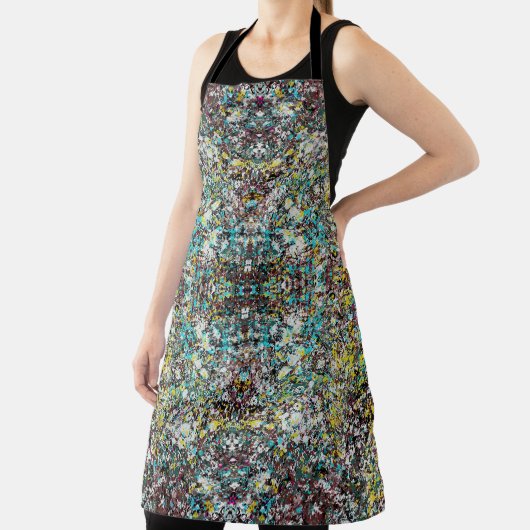 Geared Toward Abstract Art Design Lover  Schürze (InSitu)