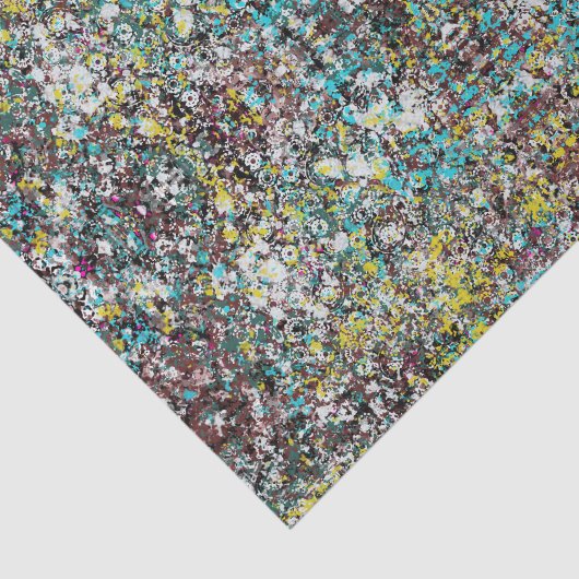 Geared Toward Abstract Art Design Lover  Seidenpapier (Ausschnitt)