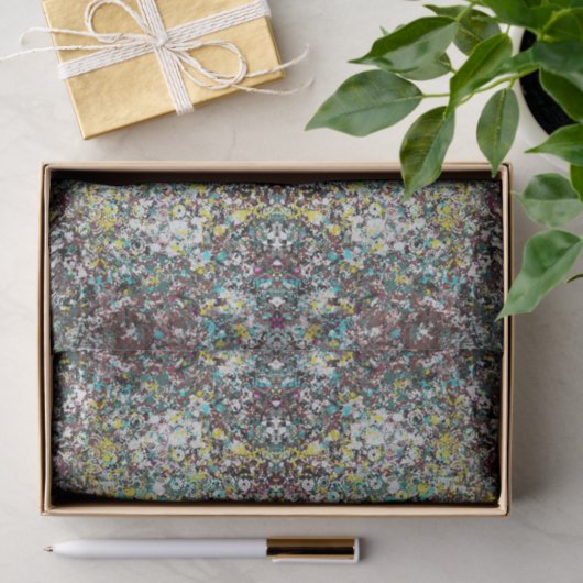 Geared Toward Abstract Art Design Lover Seidenpapier (Geschenk)