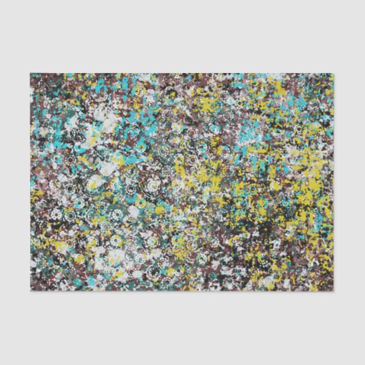 Geared Toward Abstract Art Design Lover Seidenpapier (Vorderseite)