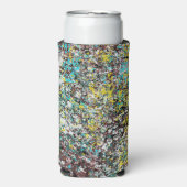 Geared Toward Abstract Art Design Lover Selters Dosenkühler (Seltzer Vorderseite)