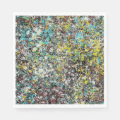 Geared Toward Abstract Art Design Lover Serviette (Vorderseite)