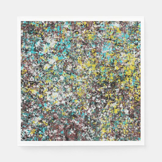 Geared Toward Abstract Art Design Lover Serviette (Vorderseite)