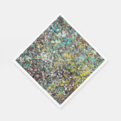 Geared Toward Abstract Art Design Lover Serviette (Ecke)