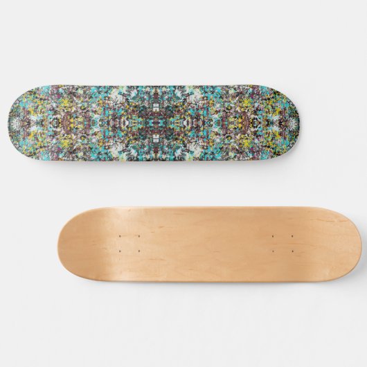 Geared Toward Abstract Art Design Lover Skateboard (Horizontal)