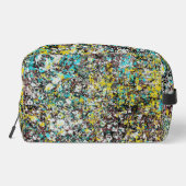 Geared Toward Abstract Art Design Lover Waschbeutel (Rückseite)