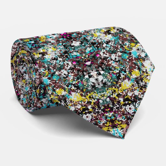 Geared Toward Steampunk Abstract Art Design Lover Krawatte (Gerollt)