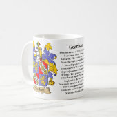 Gearhart, der Ursprung, die Bedeutung und das Kaffeetasse (Vorderseite Links)