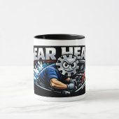 Gearhead Mechanics Mug Tasse (Zentrum)