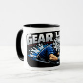 Gearhead Mechanics Mug Tasse (Vorderseite Links)