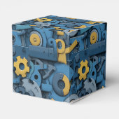 Gearing Up for Baby - Robot Baby Shooter Geschenkschachtel (Rückseite)