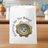 Gearing Up for Baby - Robot Baby Shooter Geschenktütchen