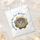 Gearing Up for Baby - Robot Baby Shooter Geschenktütchen (Ausgeschnitten)