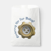 Gearing Up for Baby - Robot Baby Shooter Geschenktütchen (Vorderseite)